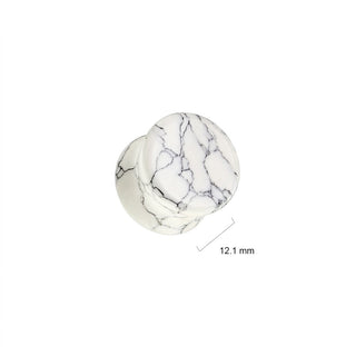 Plug White Turquoise
