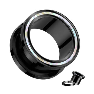 Tunnel Black Mother-of-Pearl