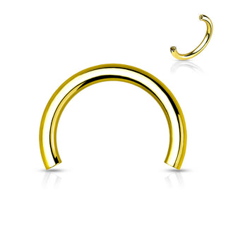 horseshoe pin Internally Threaded