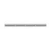 Titanium Base barbell pin with 3 holes Internally Threaded