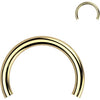 Titanium Base horseshoe pin Internally Threaded