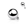 Top top ball Internally Threaded