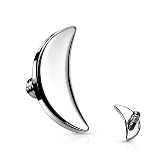Top top moon flat Internally Threaded
