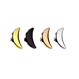 Top top moon flat Internally Threaded