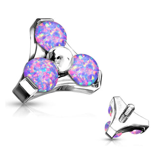 Top top triangle zirconia Internally Threaded