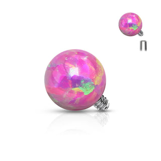 Top top ball opal Internally Threaded