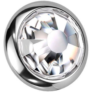 Titanium Top top round zirconia bezel setting Internally Threaded