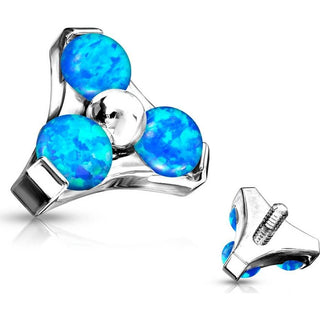 Titanium Top Top Triangle Zirconia Internally Threaded