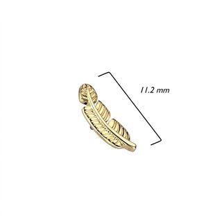 Titanium Top top leaf Internally Threaded