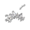 Titanium Top top marquise cut zirconias Internally Threaded