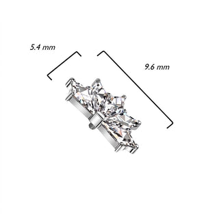 Top top fan 5 zirconias Internally Threaded
