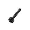 Base labret base flat back 2.5mm Push-In