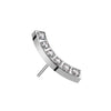 Top top curved bar zirconias Push-In