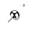 Titanium Top Top Dome Push-In
