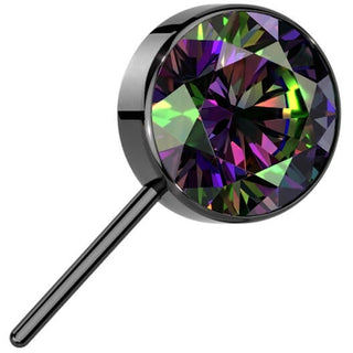 Titanium Top top zirconia bezel setting Push-In