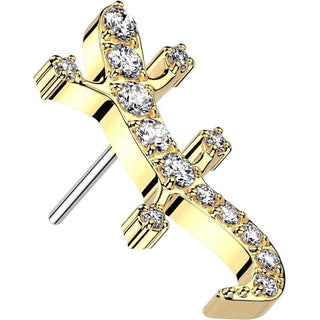 Titanium Top Lizard Zirconia Push-In