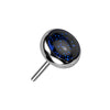 Top Top Semi-Precious Stone Push-In