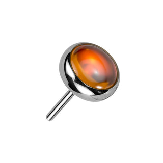 Top Top Semi-Precious Stone Push-In