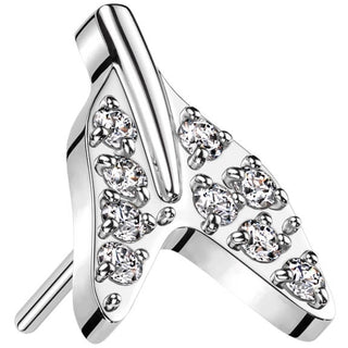 Titanium Top top tale end zirconia Push-In