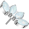 Titan Marquise Schliff Opal Push-In