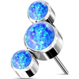 Titan Top 3 Opal Silber Push-In