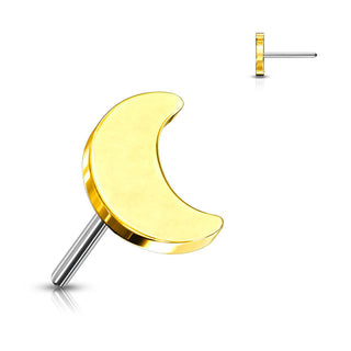 Titanium Top top flat moon Push-In