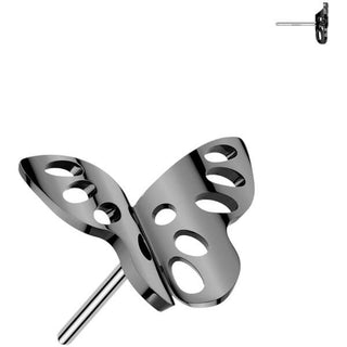 Titanium Top top butterfly Push-In