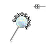 Titanium top zirconia or opal with beaded balls Push-In