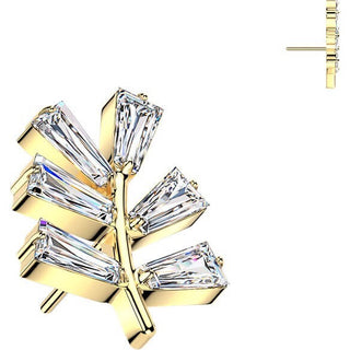 Titanium top leaf zirconia Push-In