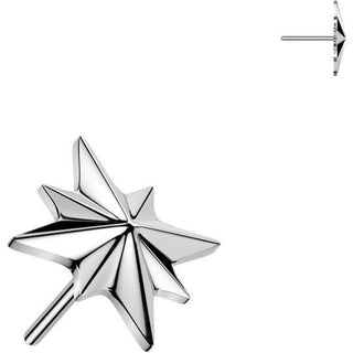 Titanium top starburst Push-In