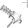 Titanium top star zirconia Push-In