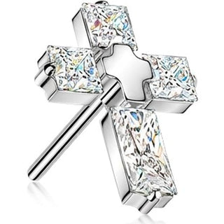 Titanium Top top cross zirconia Push-In