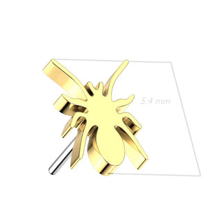 Titanium Top Top Spider Push-In