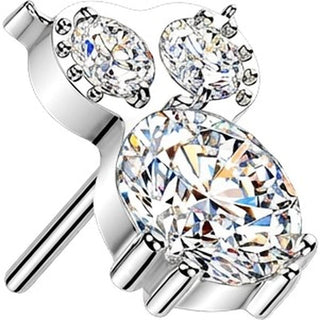 Titanium Top top zirconia owl Push-In