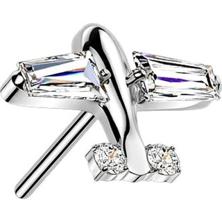 Titanium Top top zirconia airplane Push-In