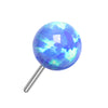 Titanium top ball opal Push-In