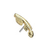Titanium Top top feather Push-In