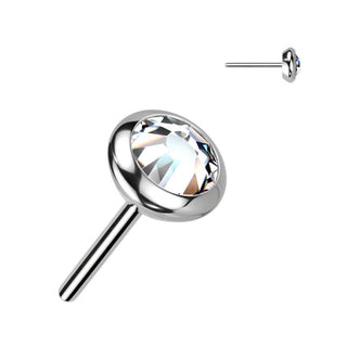 Titanium Top top ball zirconia opal Push-In