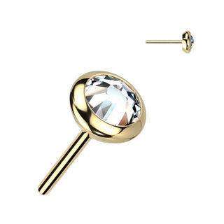 Titanium Top top ball zirconia opal Push-In
