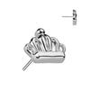 Titanium Top top crown Push-In