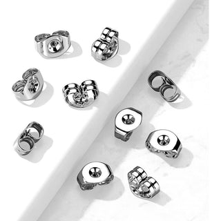 Value Pack Butterfly Silver Push-In