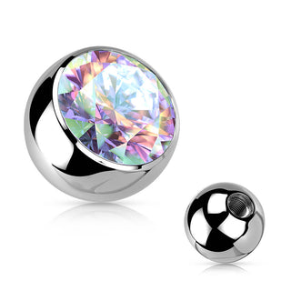 Titanium Top Top Ball Zirconia