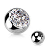 Titanium Top Top Ball Zirconia