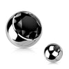 Titanium Top Top Ball Zirconia