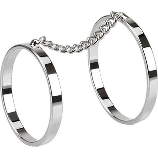 Double Ring Chain Silver