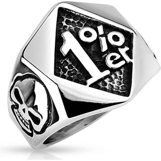 Ring 1%er Silver