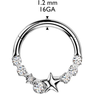 Ring stars zirconia Segment