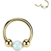 Ring 3 balls opal Segment