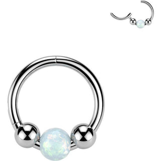 Ring 3 balls opal Segment