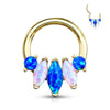 Ring Marquise Cut 5 Opal Clicker